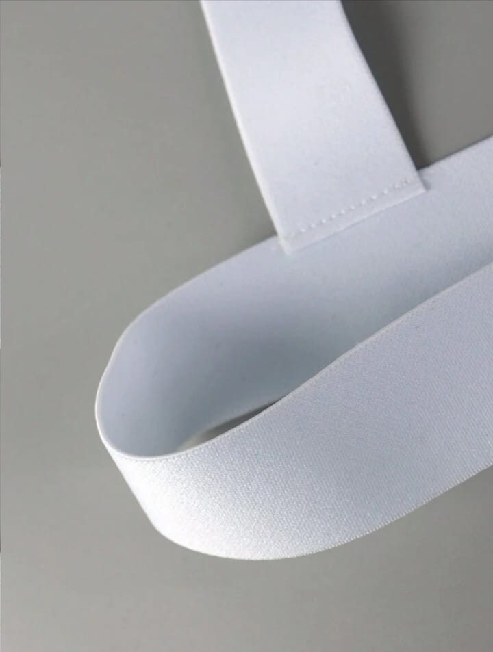 Men's Solid Color Knit Loop Ring Decoration Bodybands